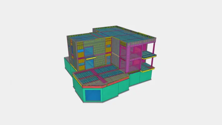 Picture of a building 3D model for project CH20