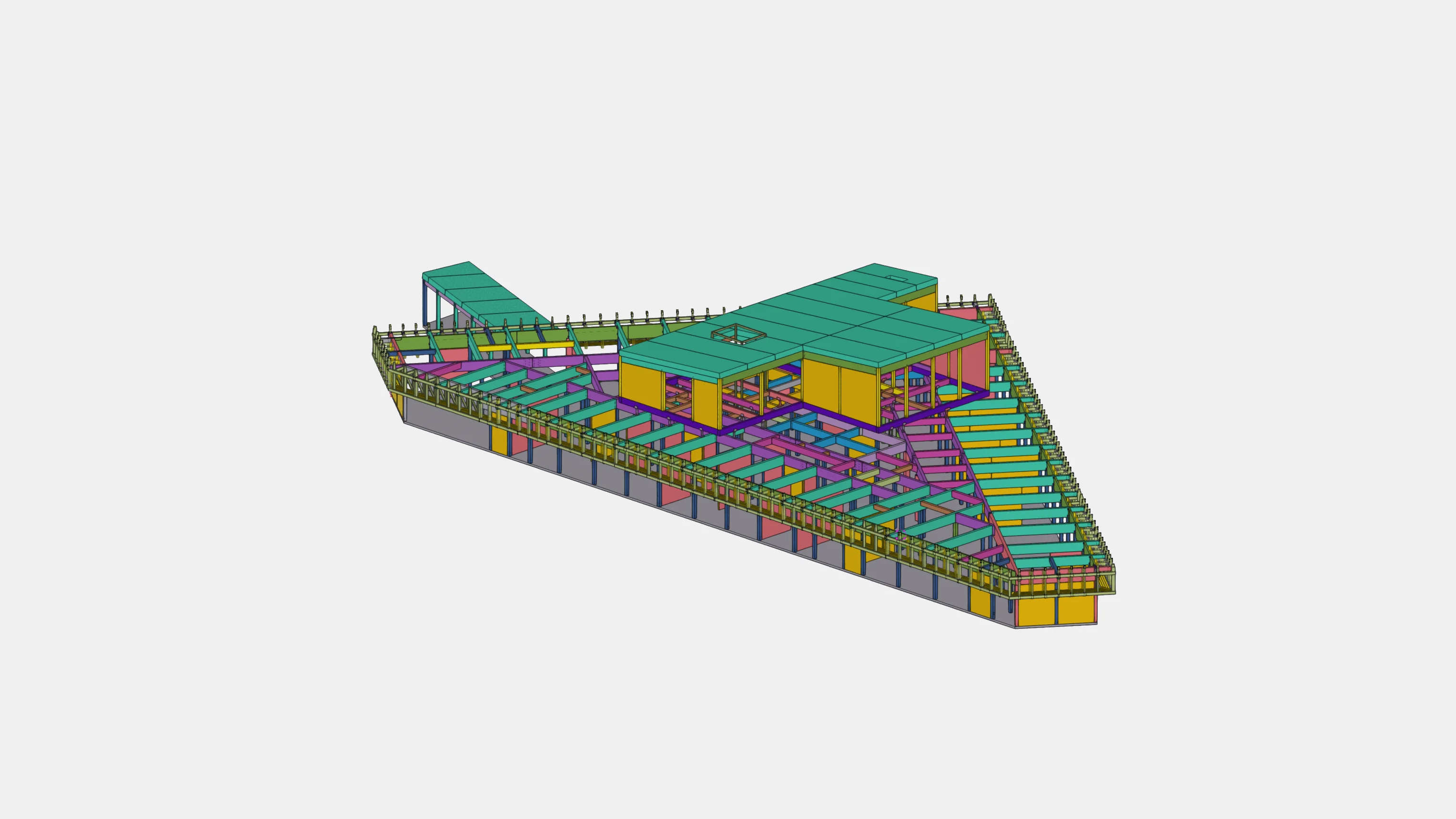 Picture of a building 3D model for project Källtorpskolan