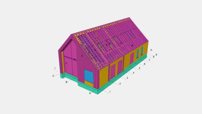 Picture of a building 3D model for project Abcoude